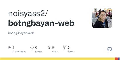 bot ng bayan|GitHub .